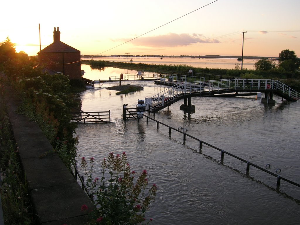 Bardney Locks flooded, Рагби