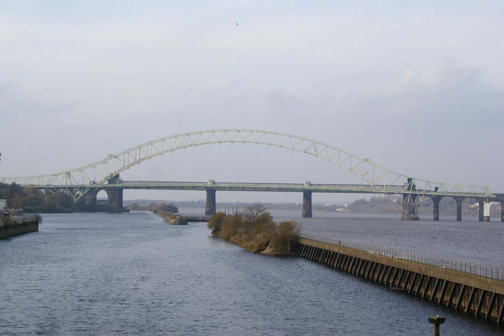 Bridge, Ship Canal and Estuary, Ранкорн