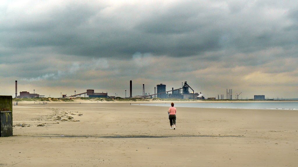 The Corus Steelworks from Redcar, Редкар