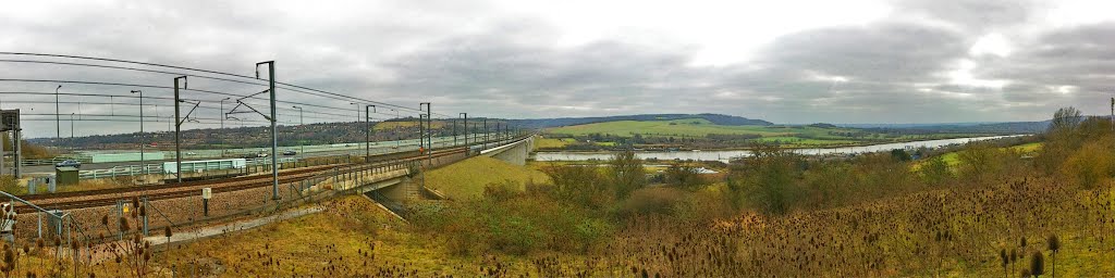Panorama, Medway Bridges, Рочестер