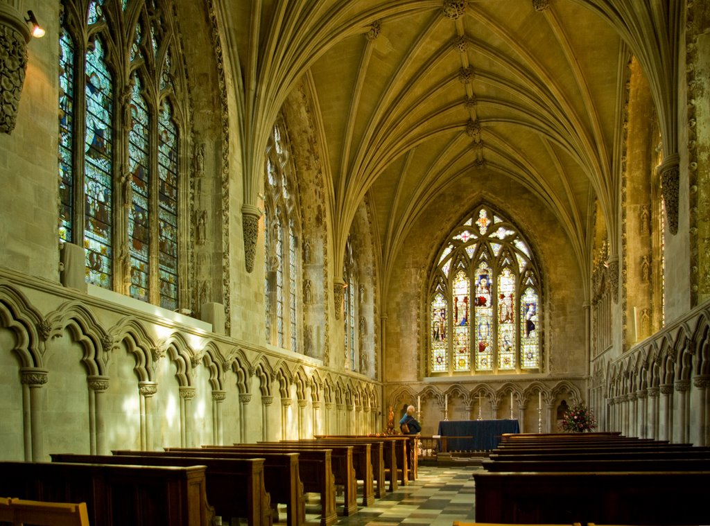 St Albans Cathedral - The Lady Chapel, Сант-Албанс
