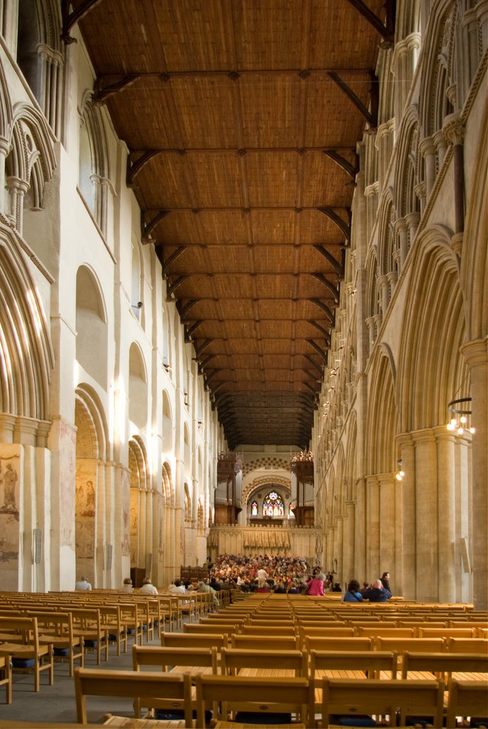St Albans Cathedral - The Nave, Сант-Албанс