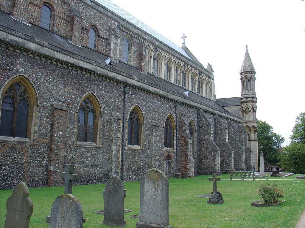 st albans cathedral, Сант-Албанс