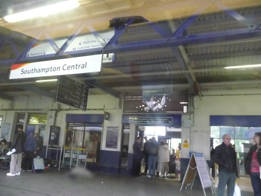 Southampton : Southampton Central Railway Station, Саутгэмптон