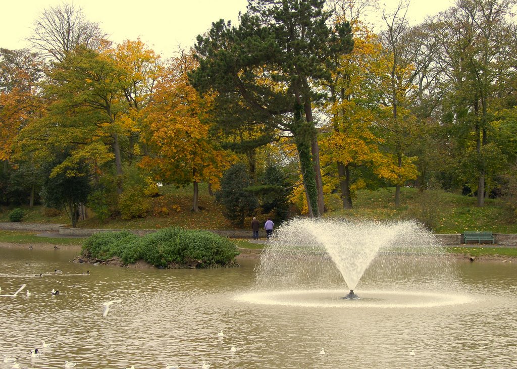 Hesketh park, Fountain, Саутпорт