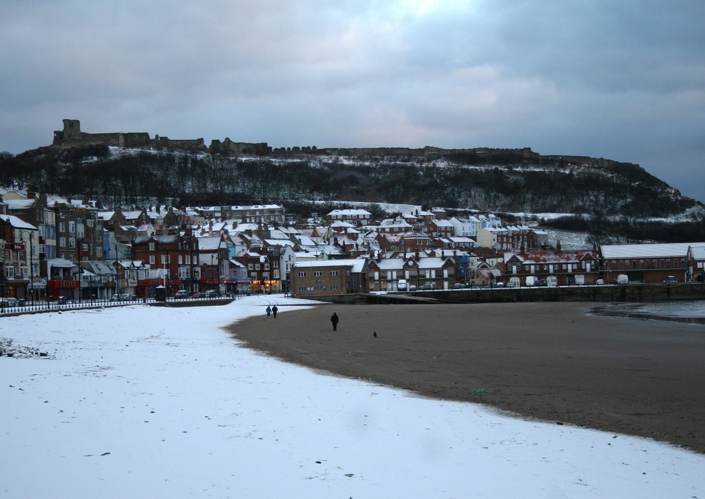 Winter South Bay Scarborough,North Yorkshire 9th January 2010, Скарборо