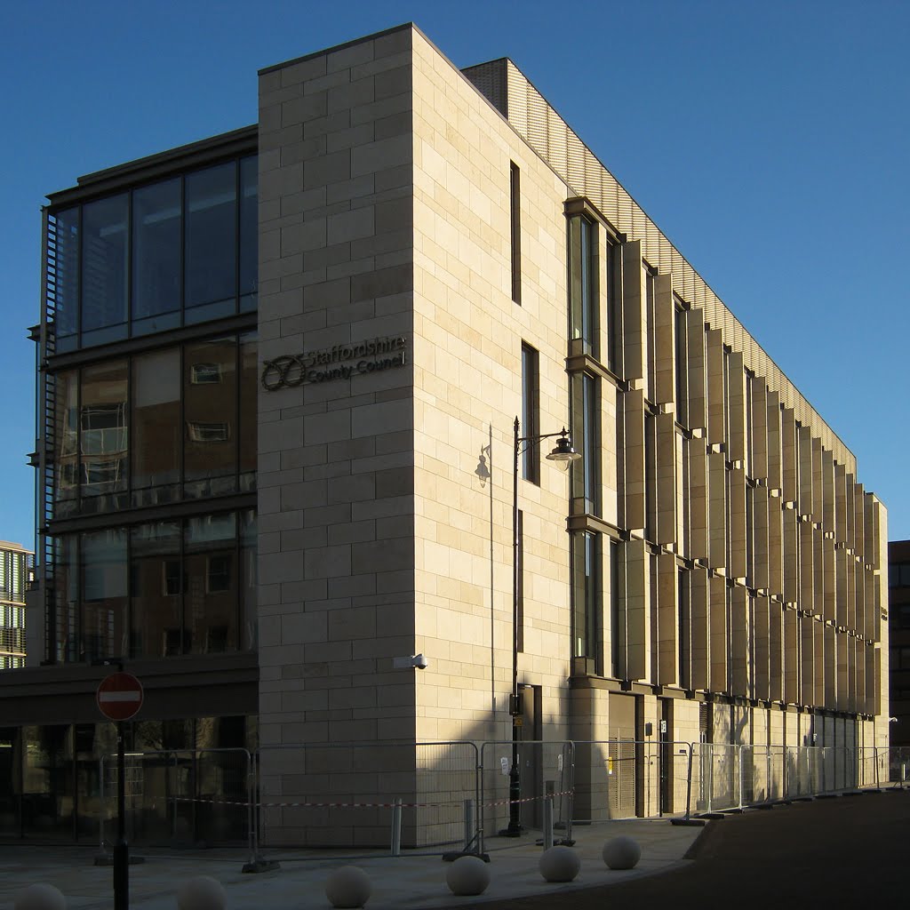 Stafford - new County Council buildings, Стаффорд