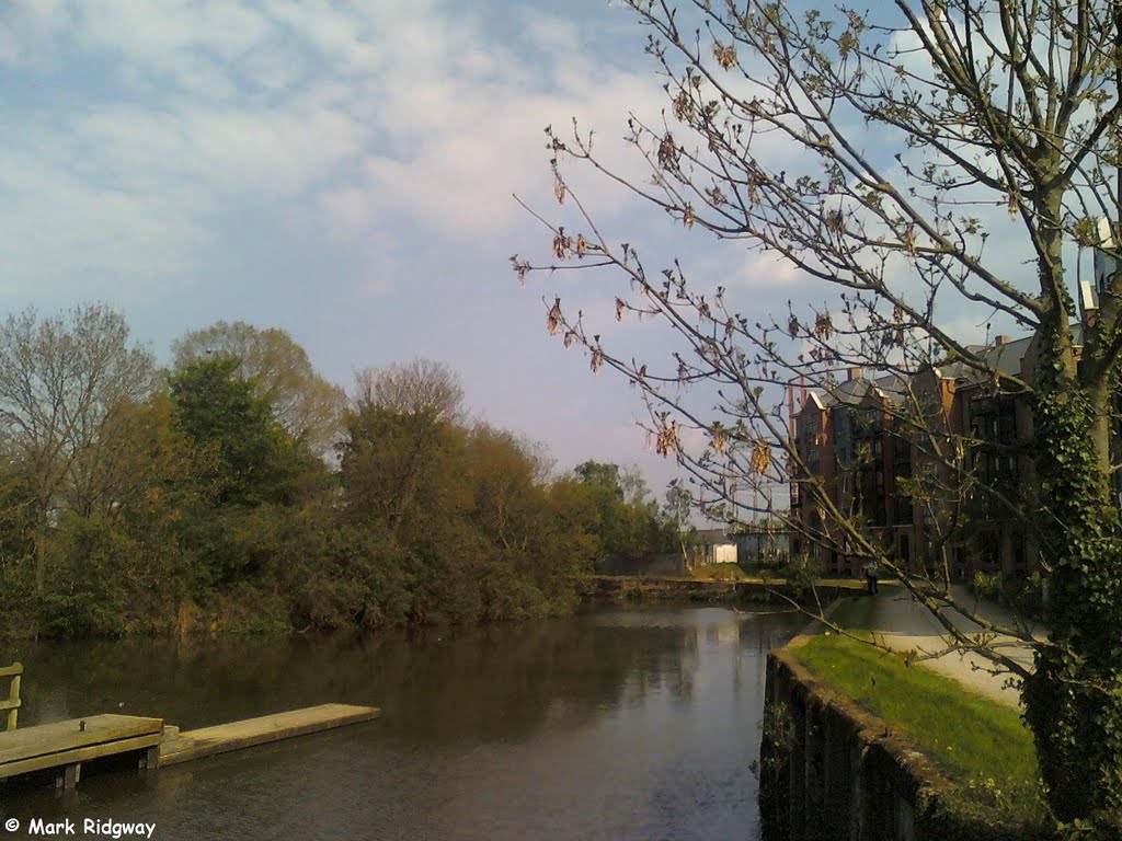 The River Medway by Tonbridge Lock (2), Тонбридж