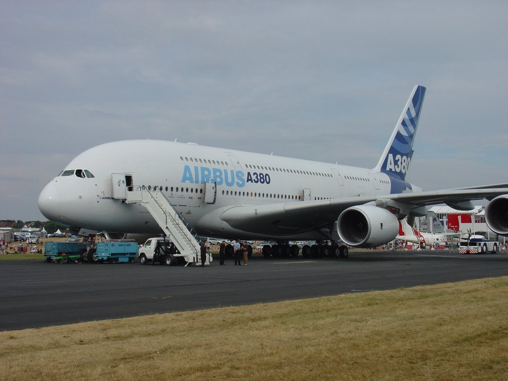Airbus 380 in 2006 Airshow, Фарнборо