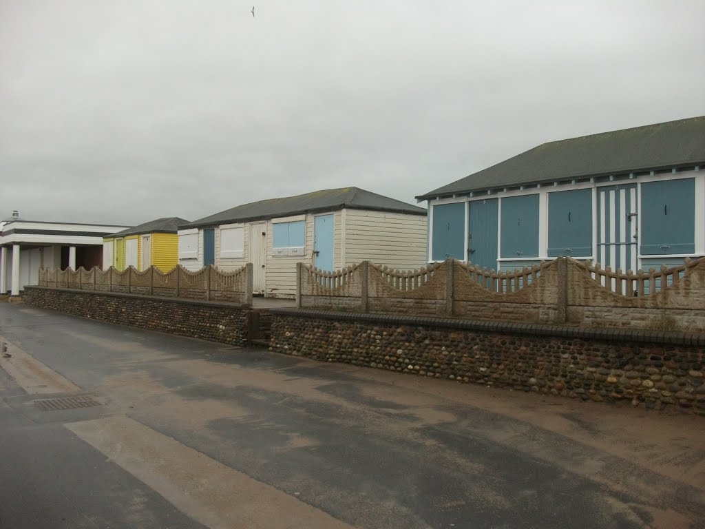Fleetwood beach huts, Флитвуд