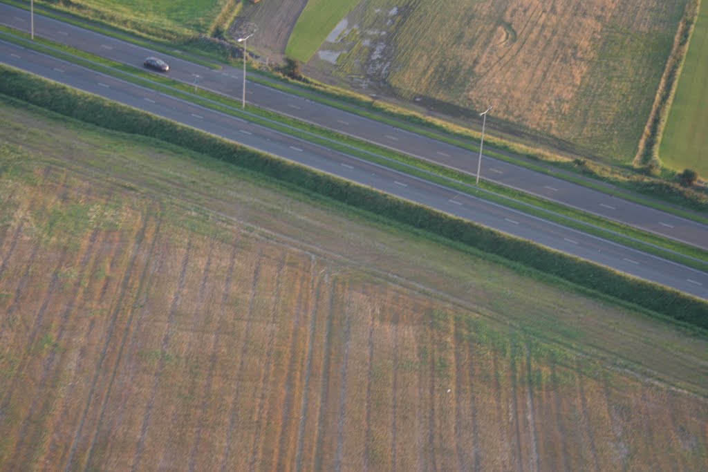 View Over The Formby By-Pass From A Microlight., Формби