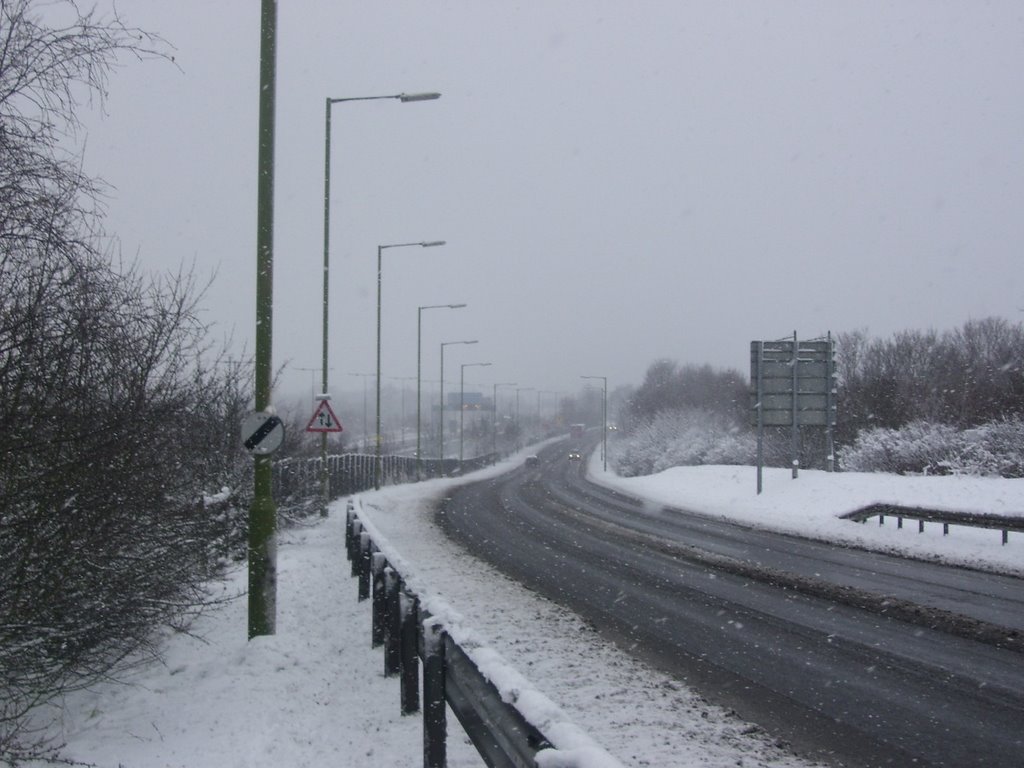 A1001 in Winter, Хатфилд