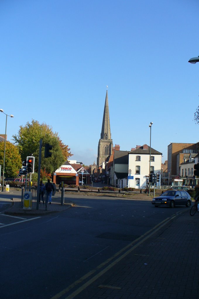 Hereford from the Tesco junction, Херефорд
