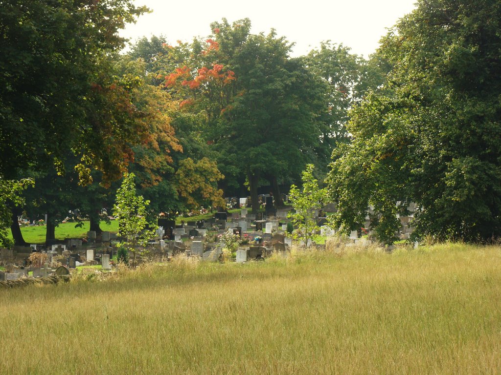 Looking towards Ecclesfield Cemetery, Sheffield S35, Чапелтаун