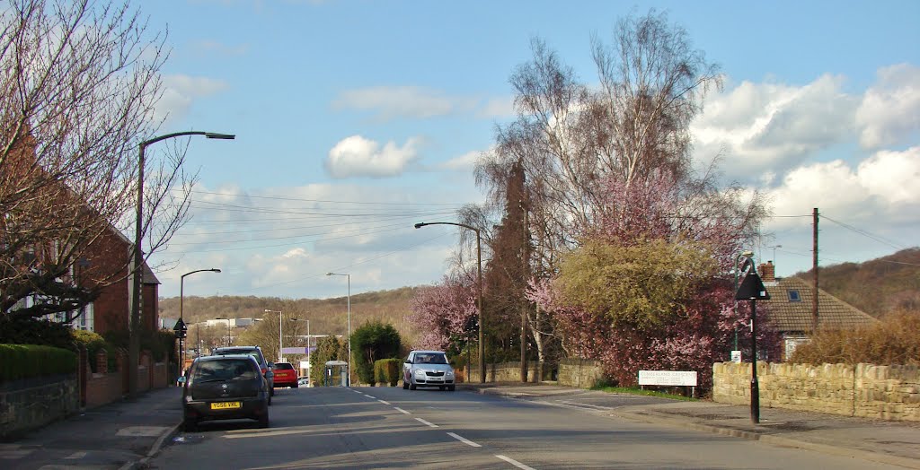 Panorama of Ecclesfield Road looking towards Chapeltown centre 2, Chapeltown, Sheffield S35, Чапелтаун
