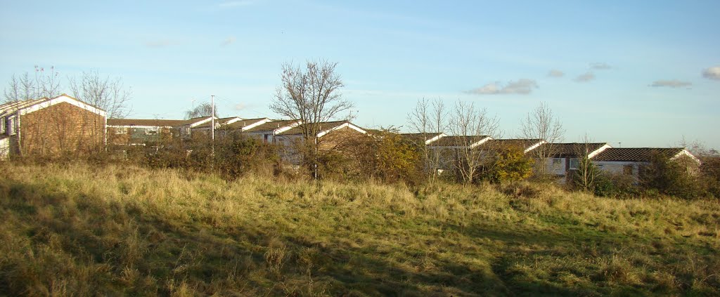 Panorama of Smithy Close houses, High Green, Sheffield S35, Чапелтаун