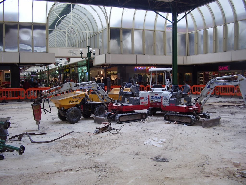 Butterflies Cafe during renovation in High Chelmer Shopping Centre, Челмсфорд