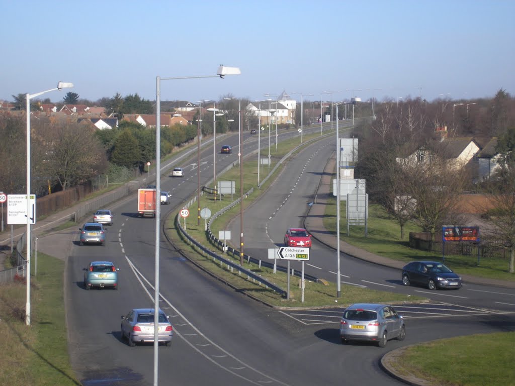 A138 in Chelmsford, Челмсфорд