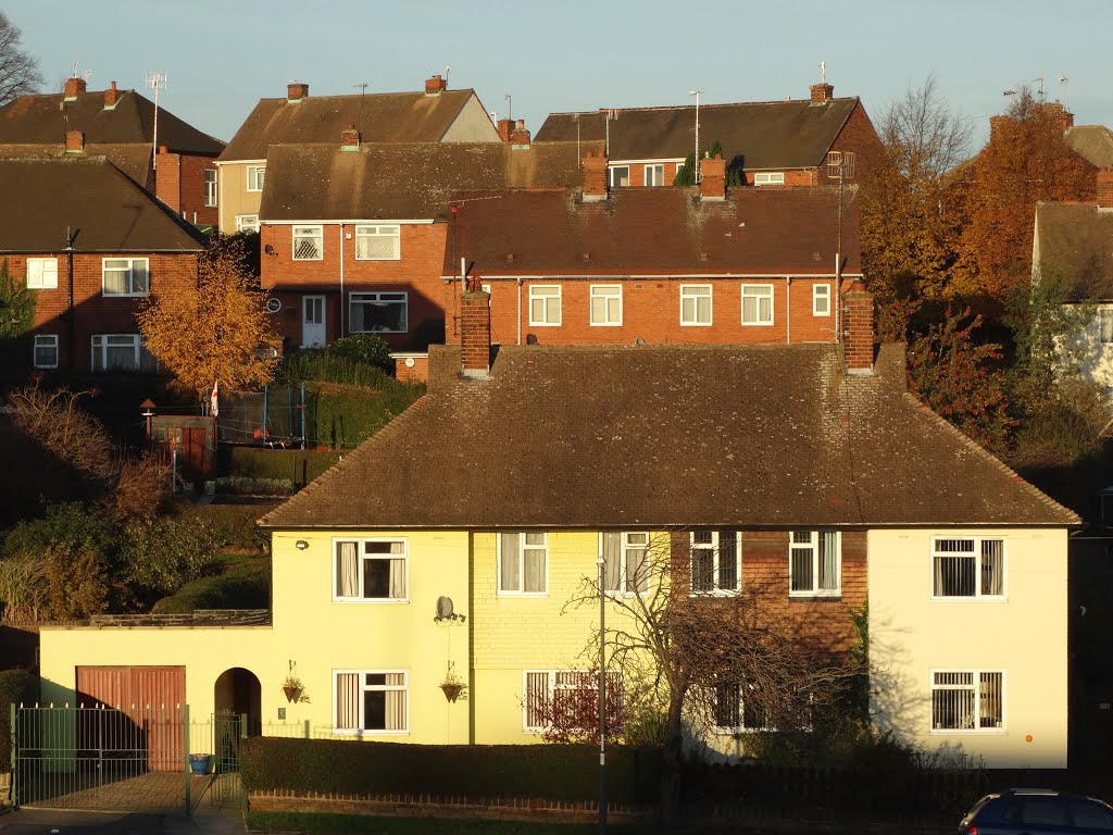 Houses in the Stonegravels area of Chesterfield, Честерфилд
