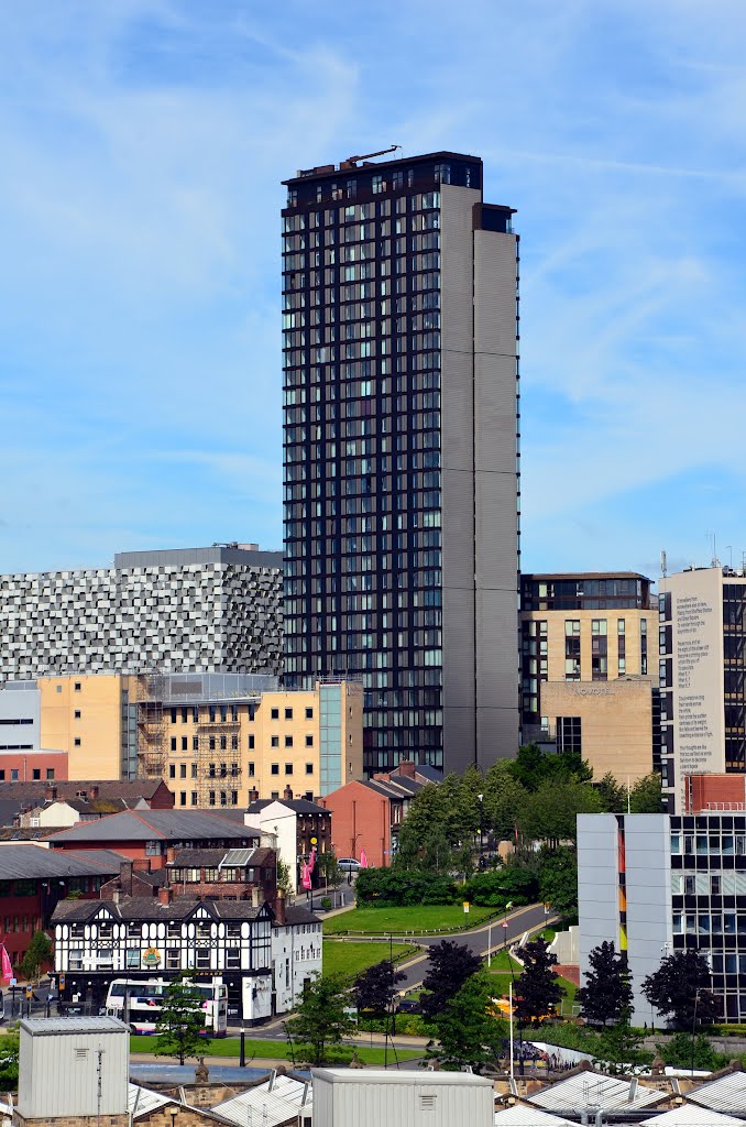 The tallest building in Sheffield (101 metres), Шеффилд