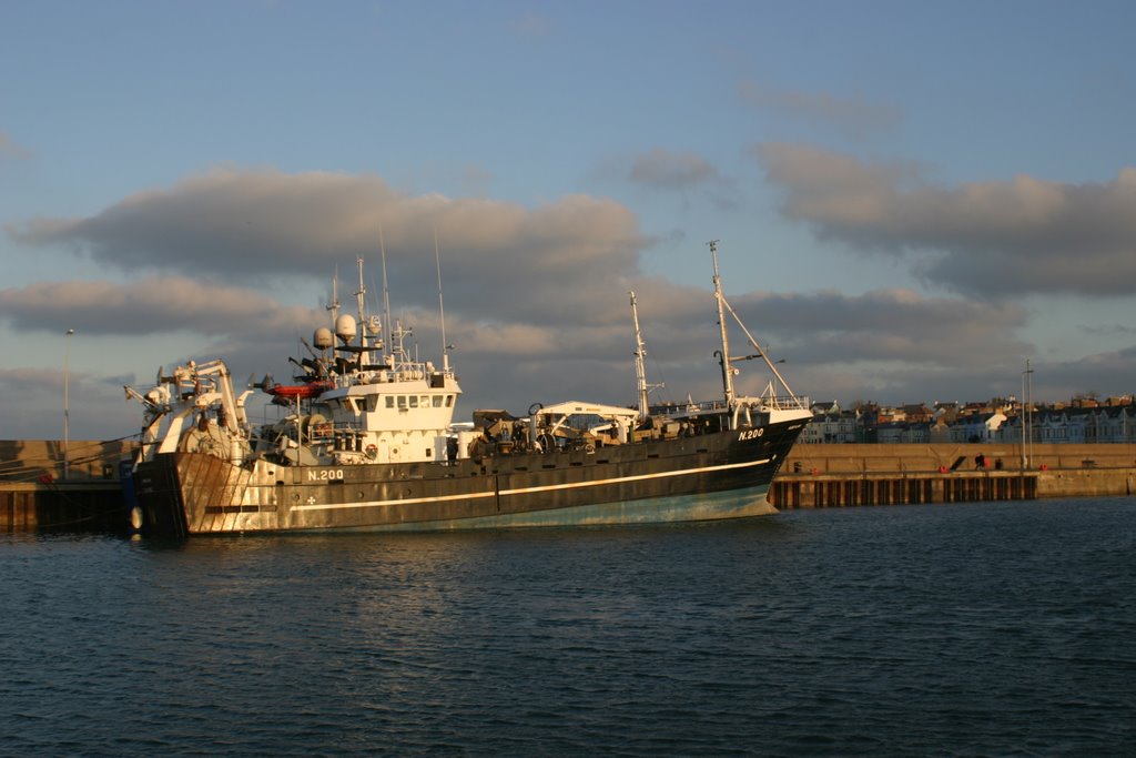 Boat in Bangor Marina, Бангор