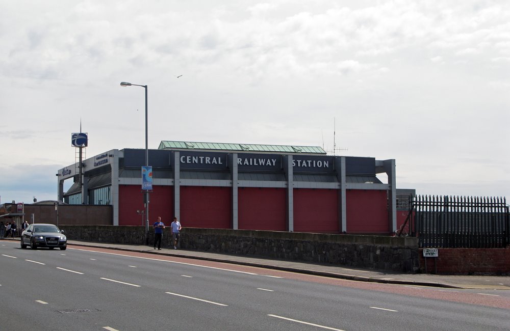 Belfast, Northern Ireland. Central Railway Station, Белфаст