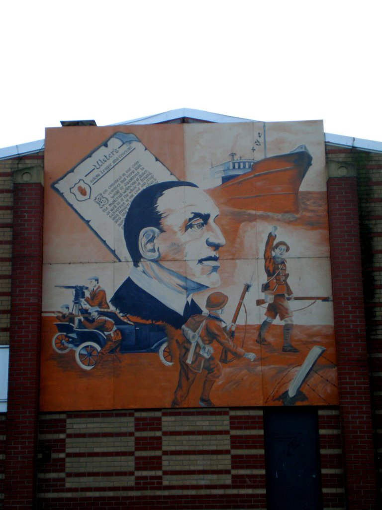 Mural protestant a Belfast, Белфаст