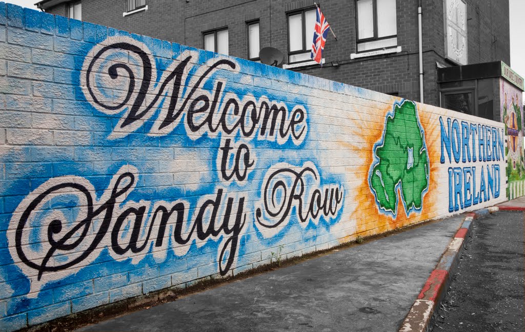 Welcome to Sandy Row, Belfast, Белфаст