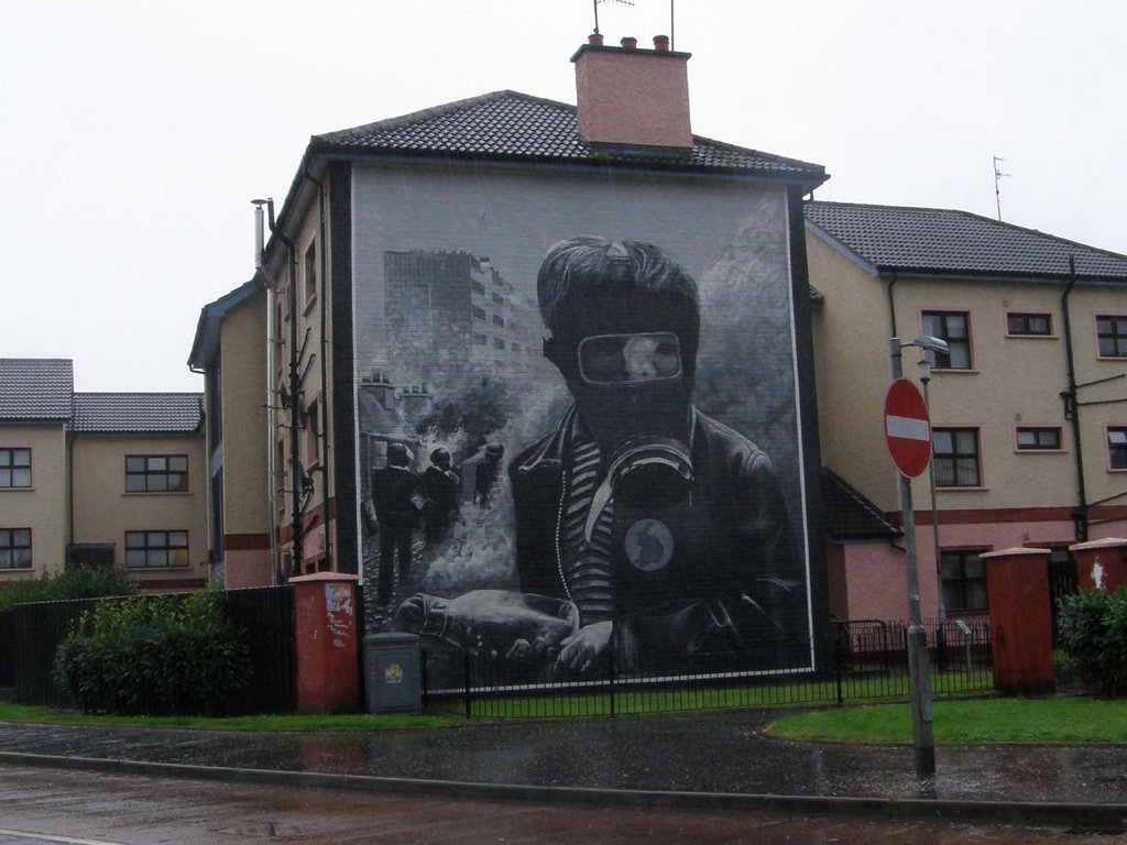 Mural no Bogside, Derry, Лондондерри
