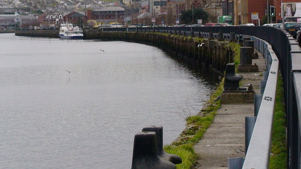 Queens Quay,Derry city,Ireland..Febuary 2009., Лондондерри