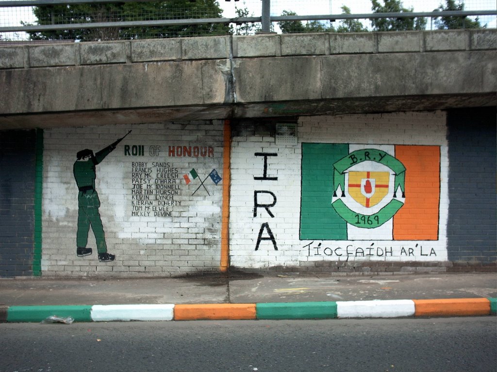 IRA mural, Bogside, Лондондерри