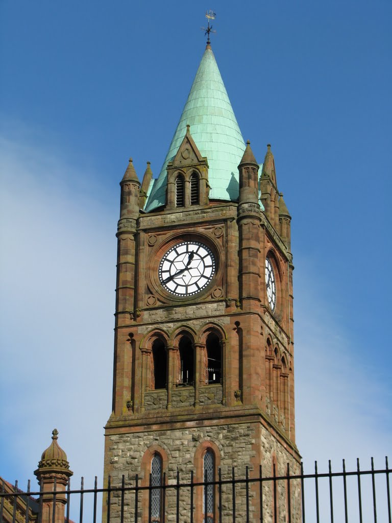 Derry town hall tower, Лондондерри