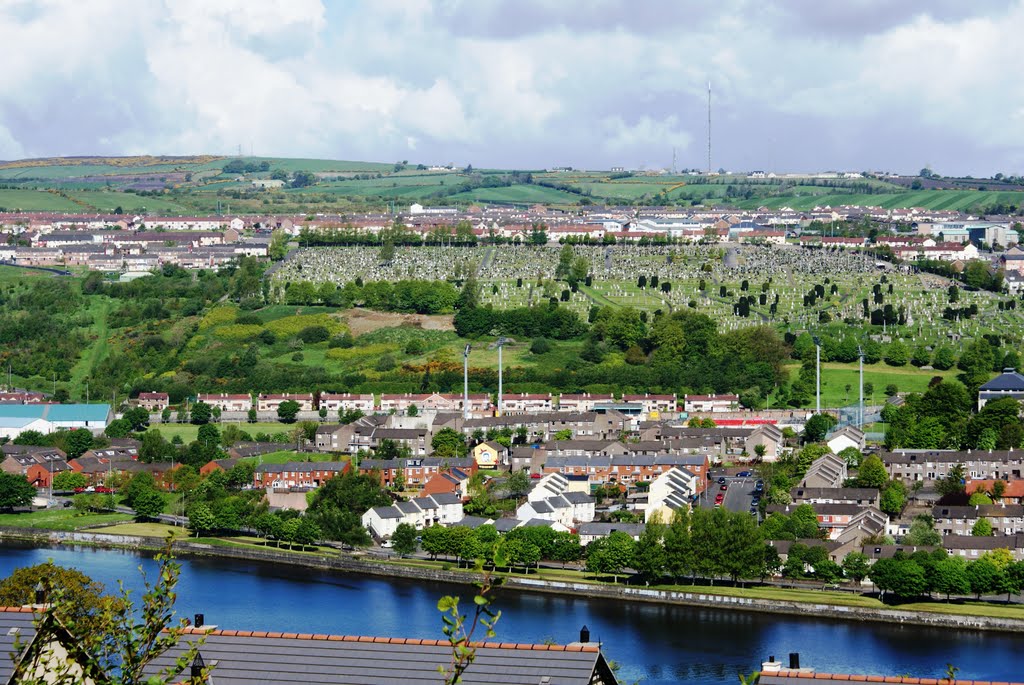 View of Derry from Top of the Hill, Лондондерри