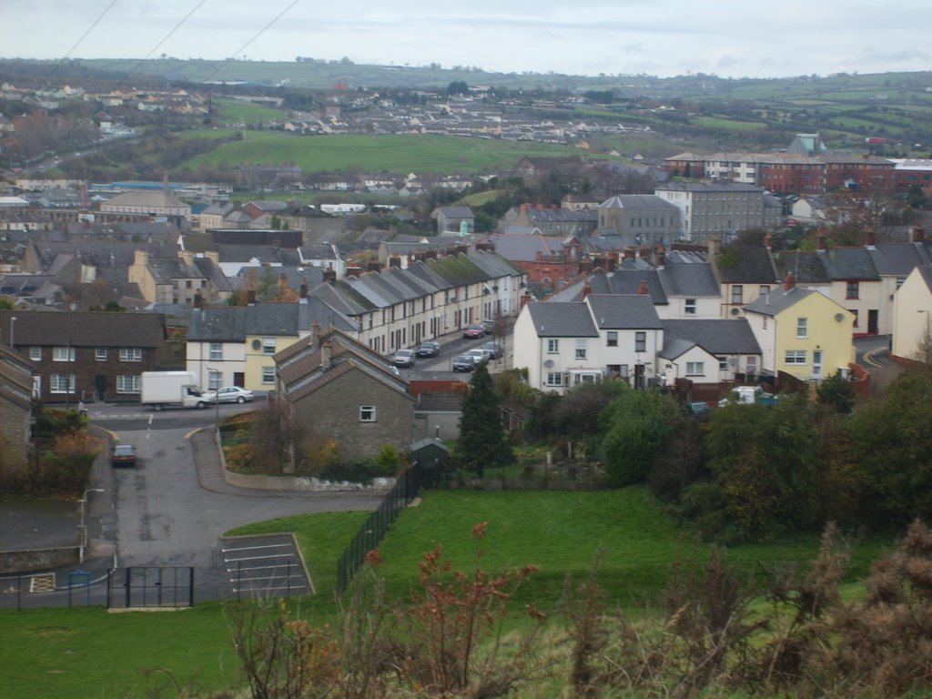 View of High St and Saint Clares Ave Newry N. Ireland, Ньюри