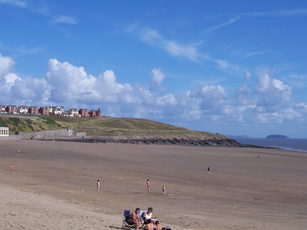 Beach in Barry / South Wales, Барри