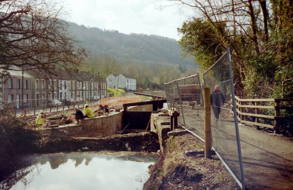 Neath Canal. Clyne Lock restoration, Порт Талбот