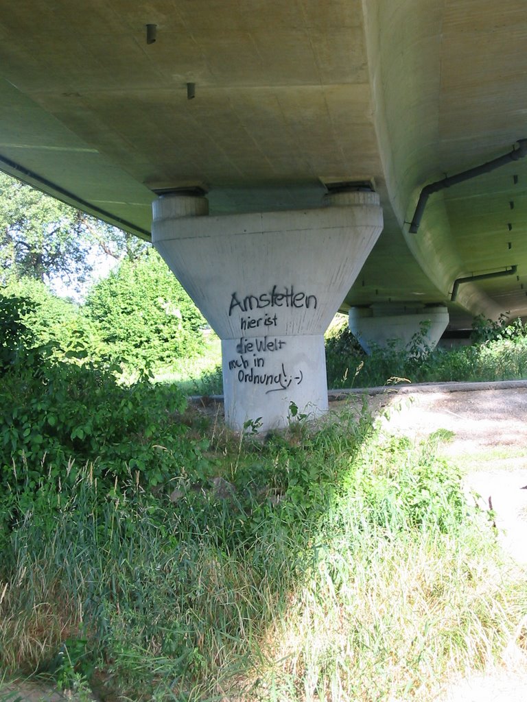 Amstetten, hier ist die Welt noch in Ordnung – Graffiti, Амштеттен