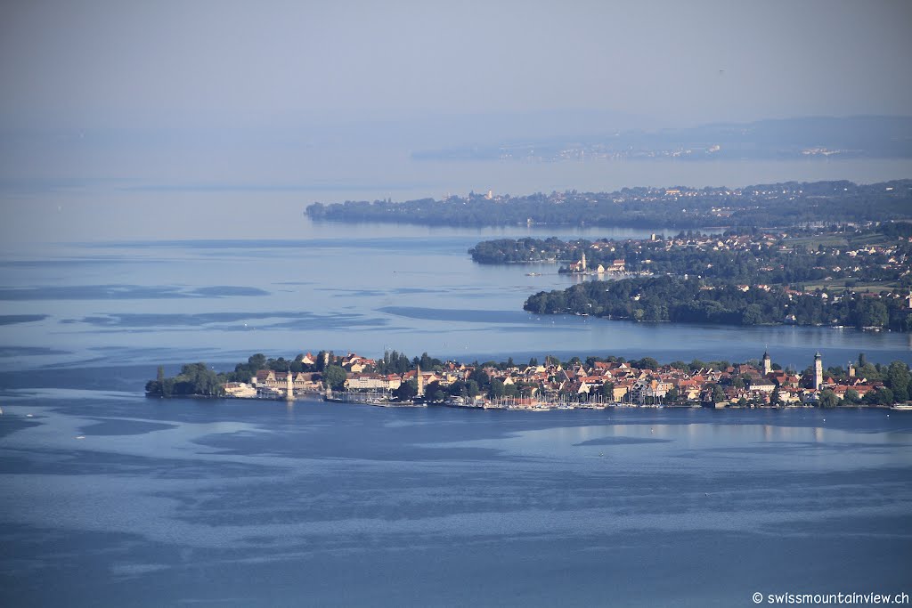 View from Pfänder down to Lindau and the Lake of Constance ©swissmountainview.ch, Брегенц