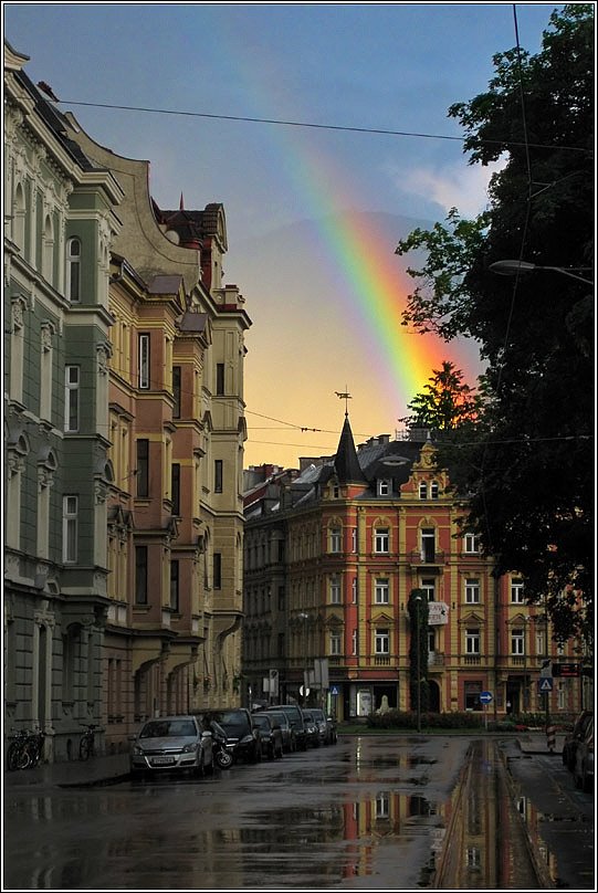 Rainbow in Innsbruck, Инсбрук