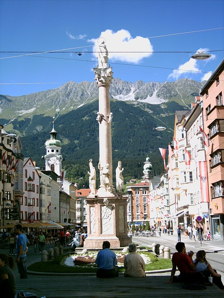 Annasäule in Innsbruck, Инсбрук