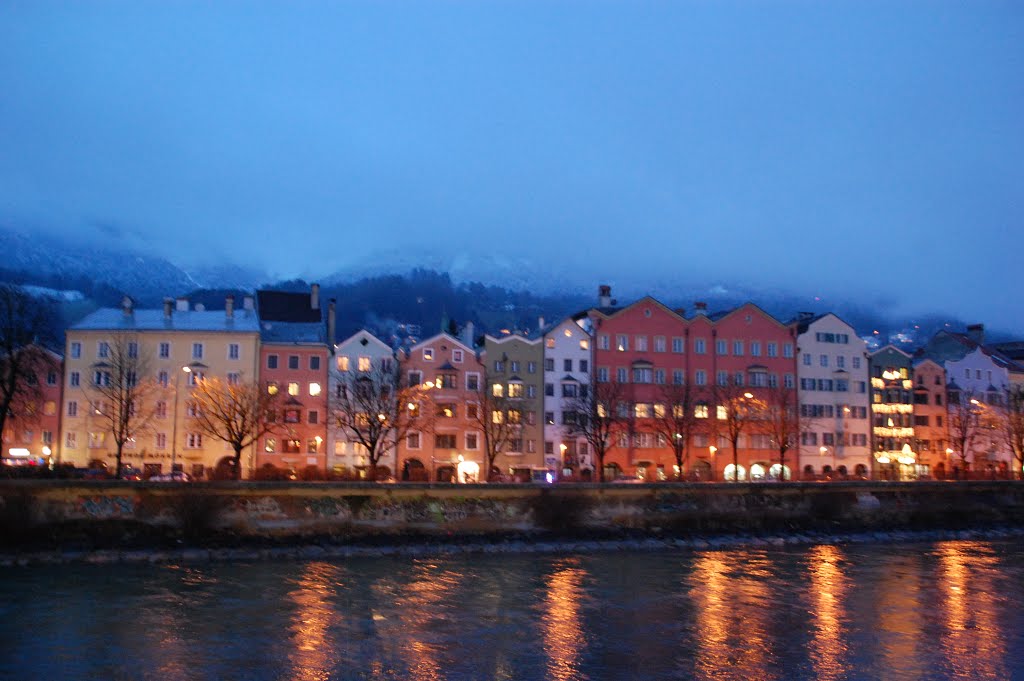 Innsbruck in der Abenddämmerung, Инсбрук