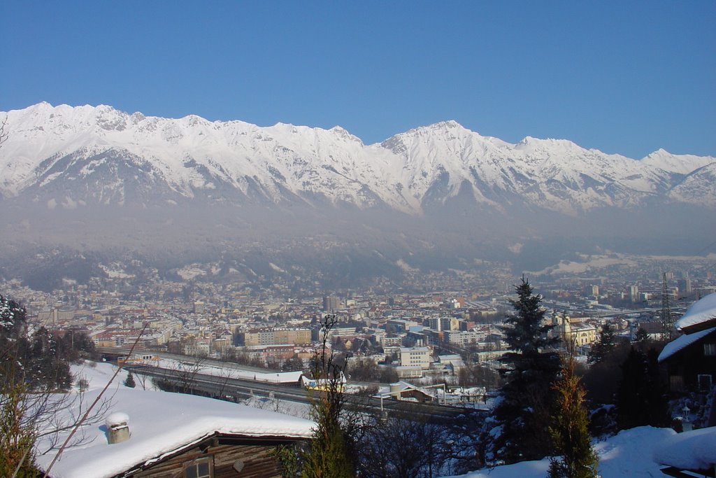Austria,Tyrol, Innsbruck, panorama, Инсбрук