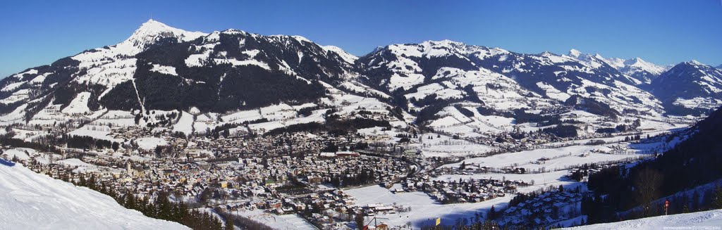 Panorama over Kitzbühel, Кицбюэль