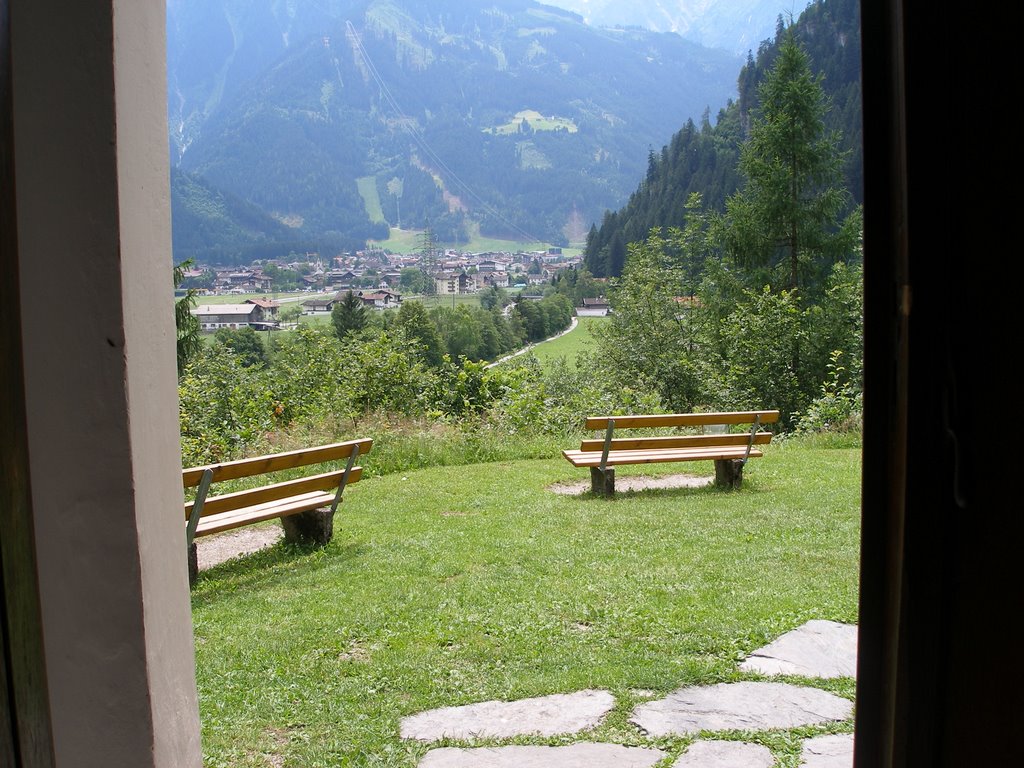 mayrhofen from the burgstallshrofen, Майрхофен