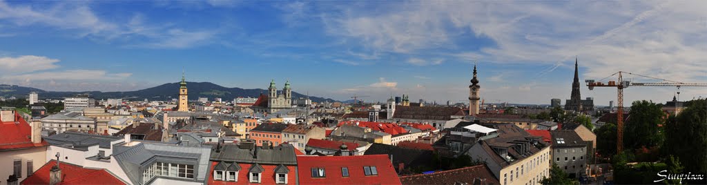 Linz Panorama © Sunpixx, Линц