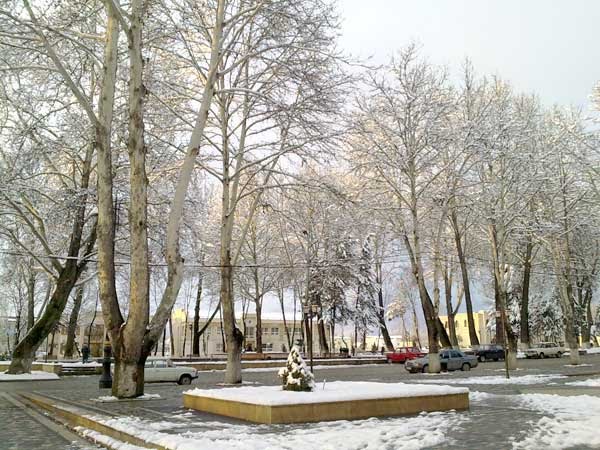 The winter in Ismailly much beautifully., Исмаиллы