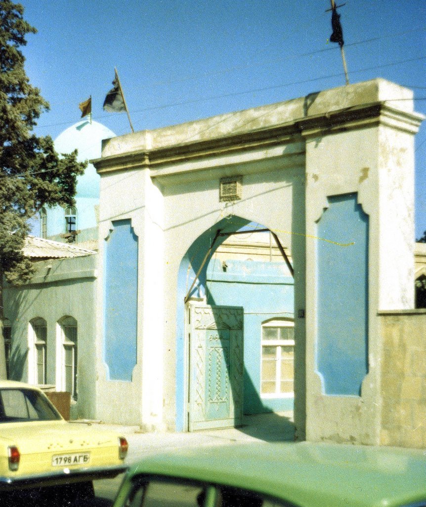 Mashtaga - brama meczetu, Маштага