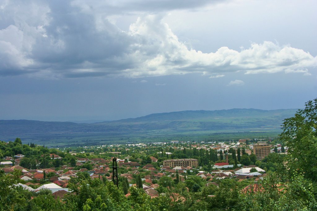 Sheki panorama, Шеки