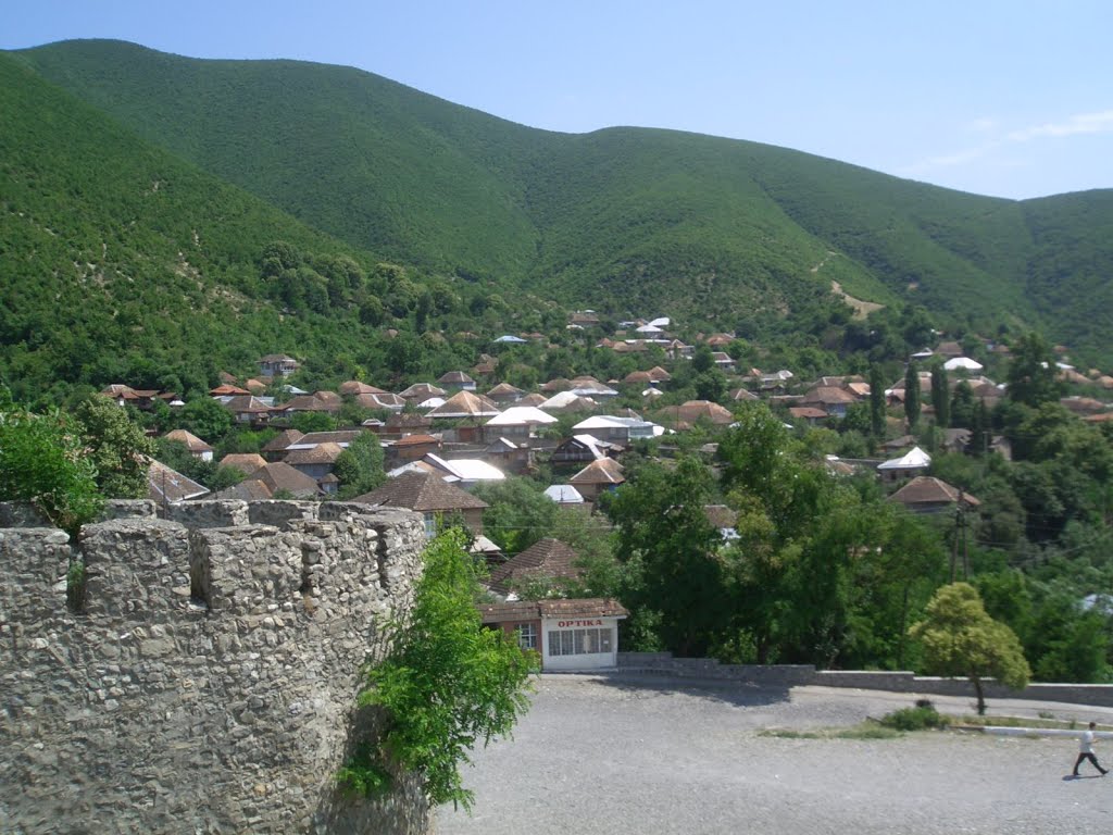 View of Sheki Village, Шеки