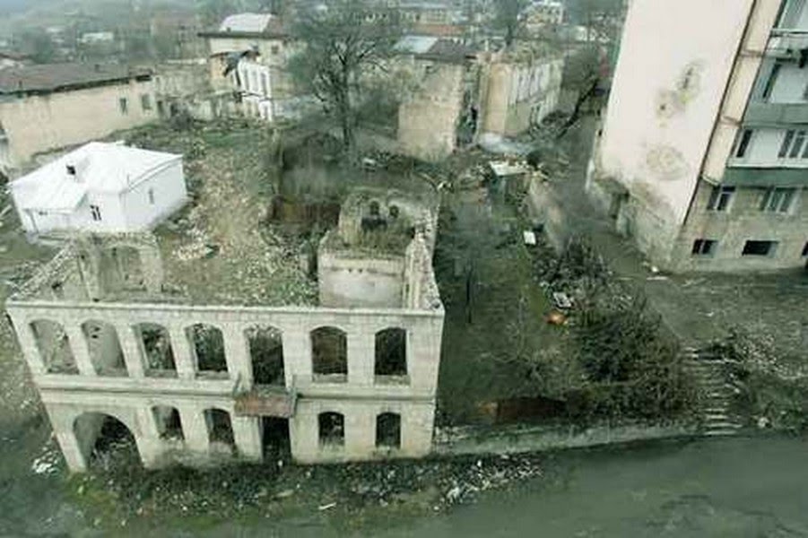 Ruins Aghdam Town of Azerbaijan Republic after armenian occupation - 18, Агдам